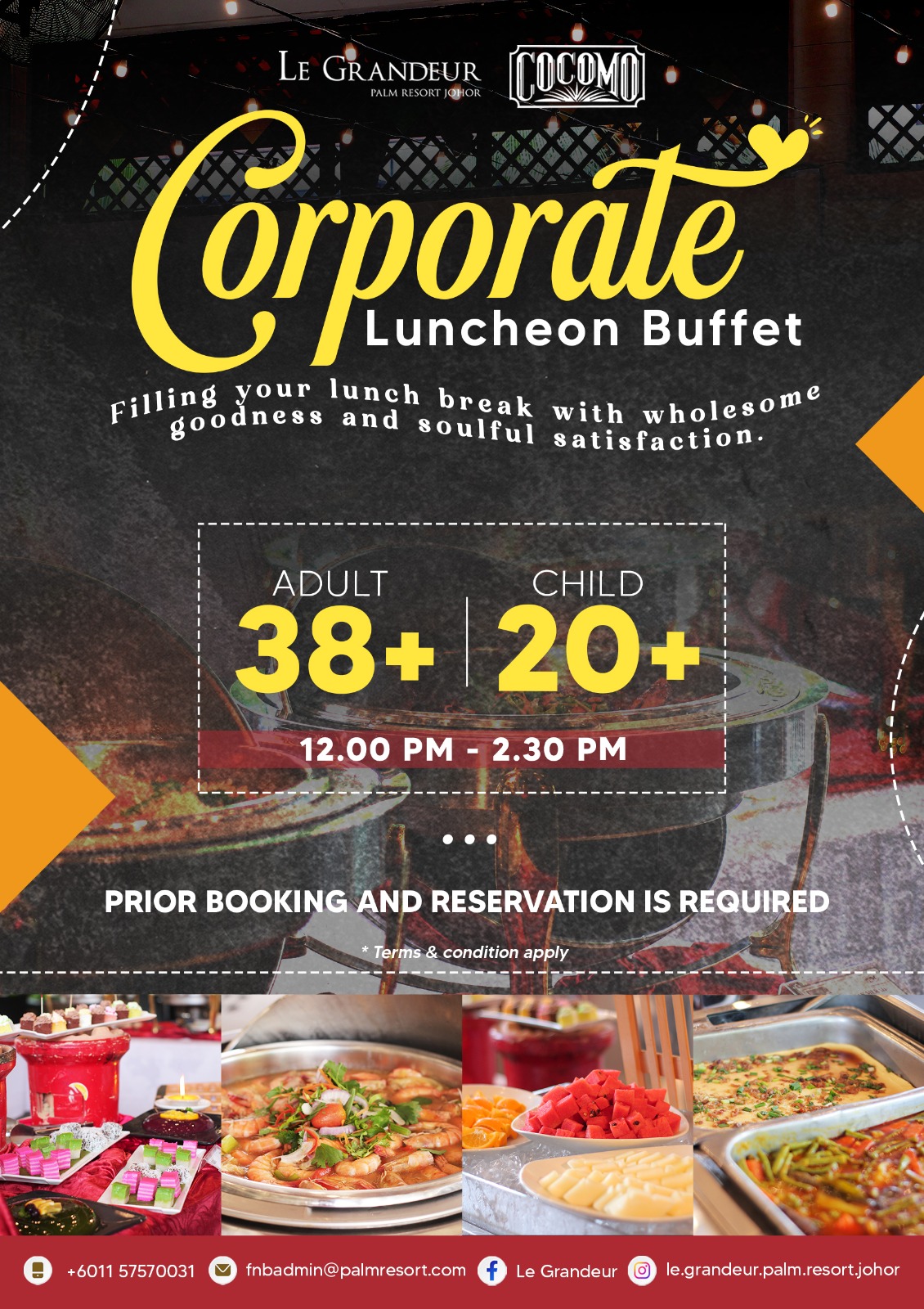 Corporate Luncheon Buffet