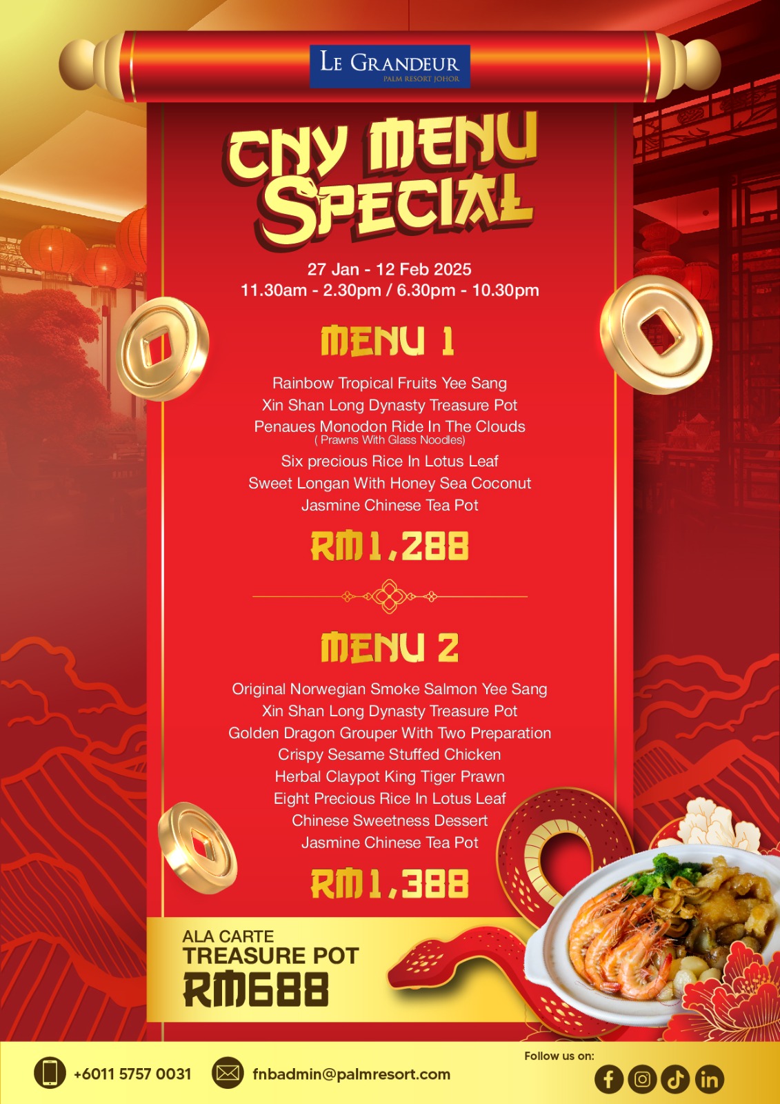 2025 Chinese New Year Food Promotion