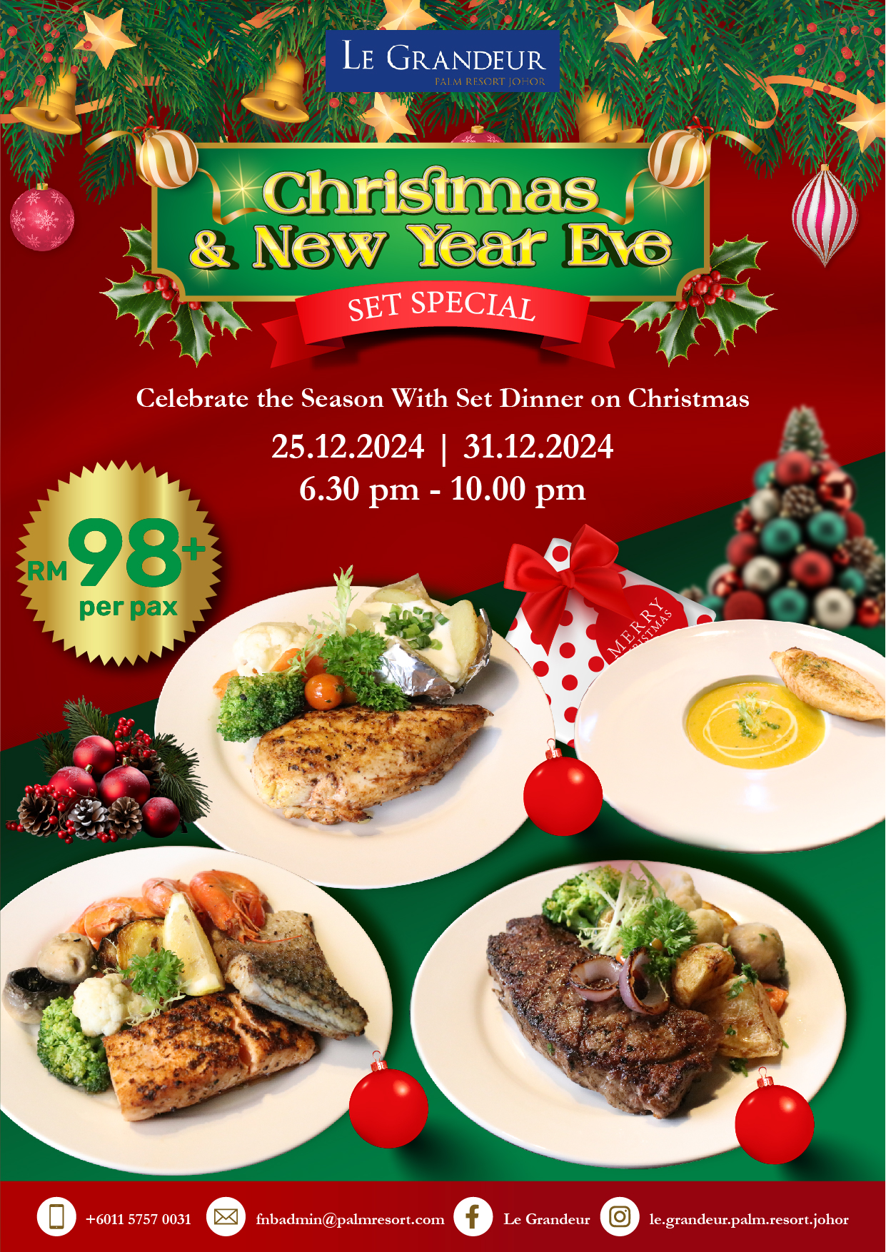 2024 Christmas & New Year Set Promotion